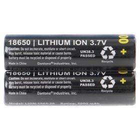 2PK 18650 RTL CRD BATT