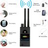 G528B Radio Detector; Multi-Functional Full-Range RF Wireless Signal Radio Detector 1MHz-8GHz Range Adjustable Sensitivity